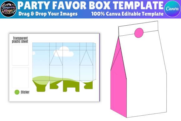 Download Box Canva Editable Template - Premium Bundle