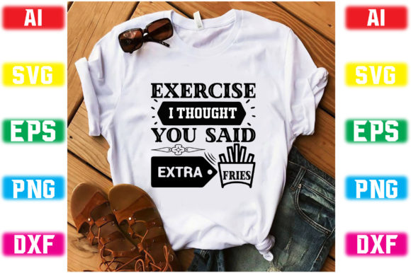 Download Exercise; I Thought You Said Extra Fries - Exercise Collection